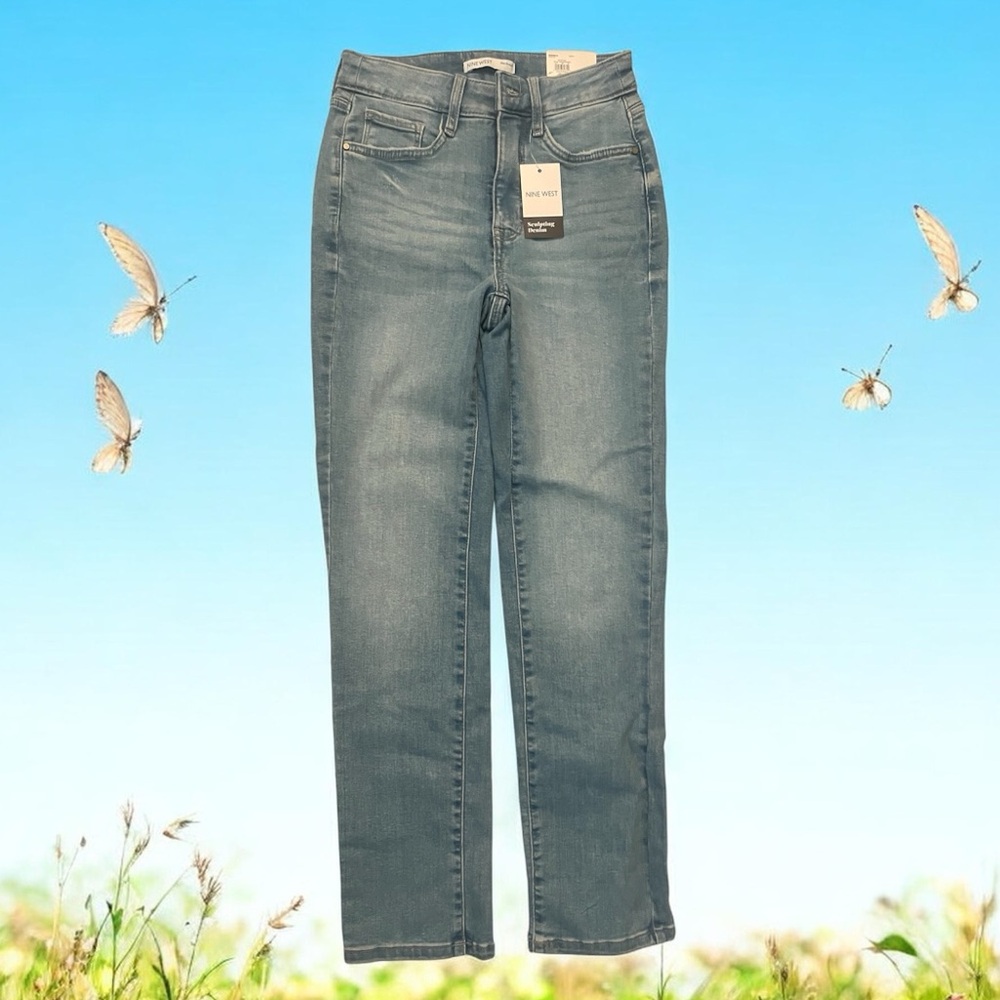 Nine West slim straight sculpting jeans NWT size 2
